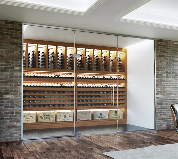 Wall connection clamping profile